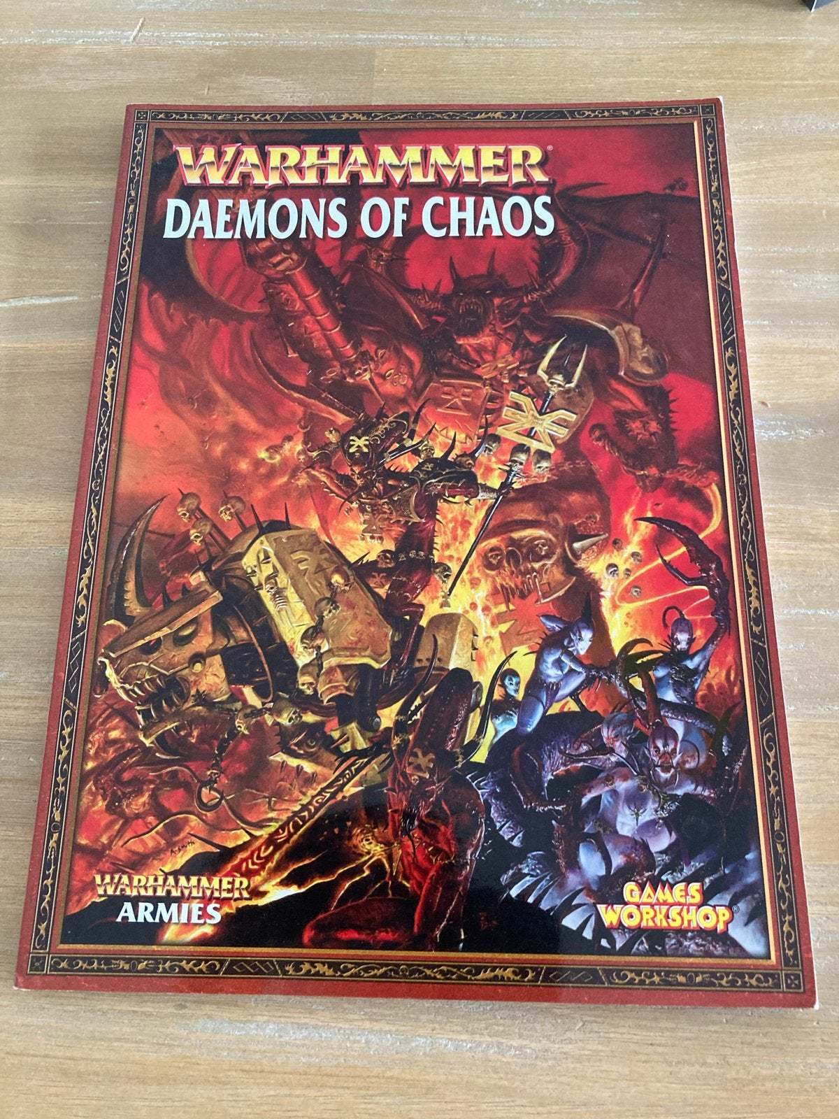Warhammer Daemons of Chaos Codex - Games Workshop, Ophalen of Verzenden, Gebruikt, Warhammer, Boek of Catalogus