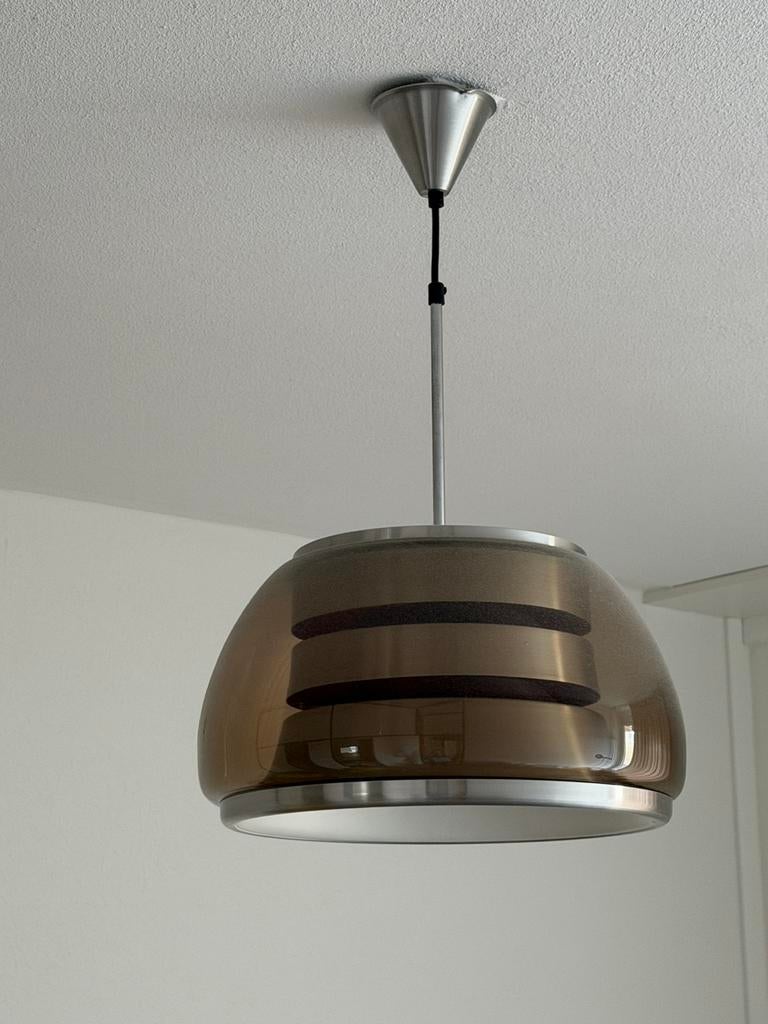 Space age lamp, Ophalen of Verzenden, Space age, Minder dan 50 cm, Glas