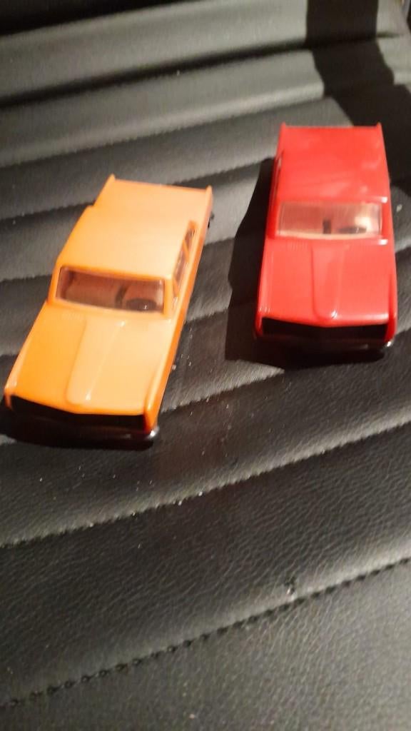 modelauto 1/32 opel kapitan,admiral,diplomat plasticart, Ophalen of Verzenden, Zo goed als nieuw, Auto, Overige merken