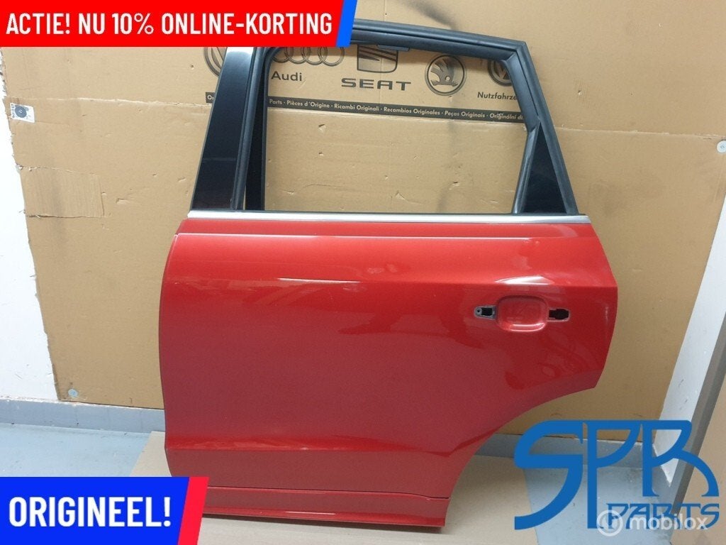 SQ5 Q5 8R S-LINE LINKS ACHTER Linksachter DEUR PORTIER LY3M, Auto-onderdelen, Audi, Gebruikt, Deur, Achter
