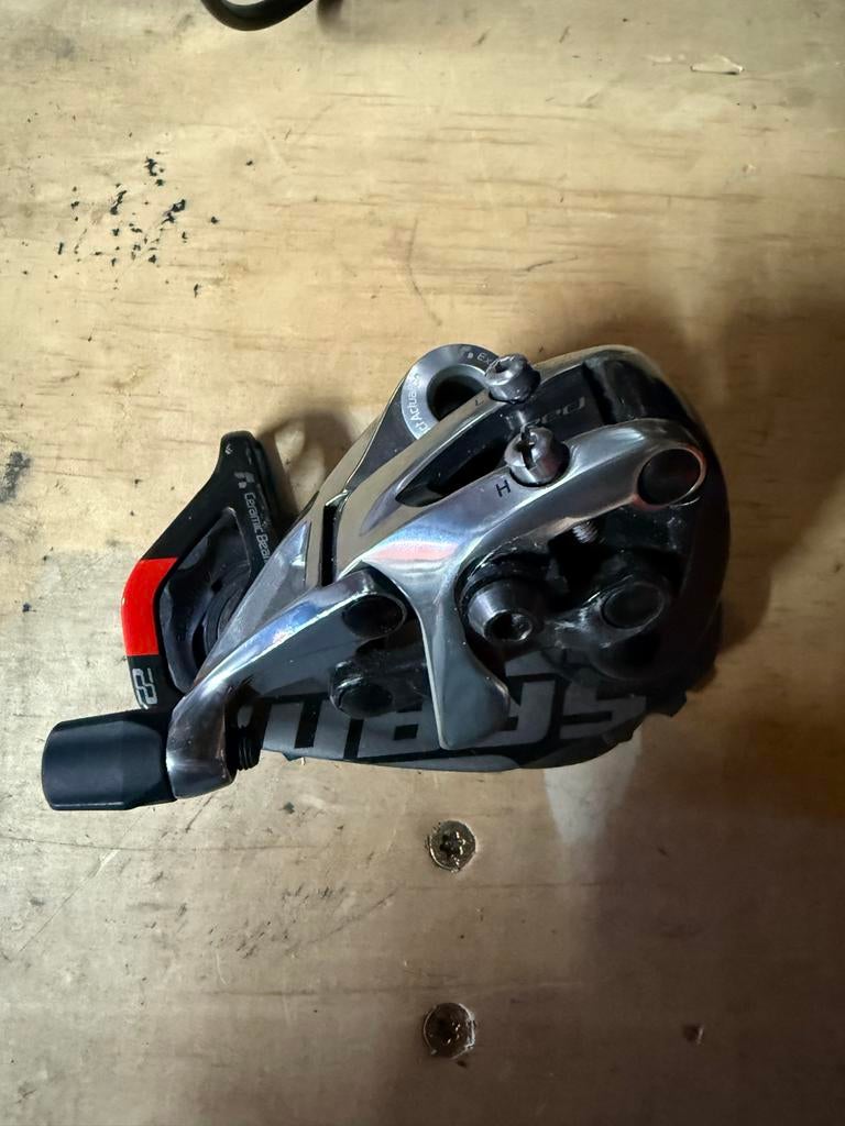 SRAM Red Achterderailleur - Topkwaliteit voor Racefiets, Fietsen en Brommers, Fietsonderdelen, Ophalen of Verzenden, Gebruikt