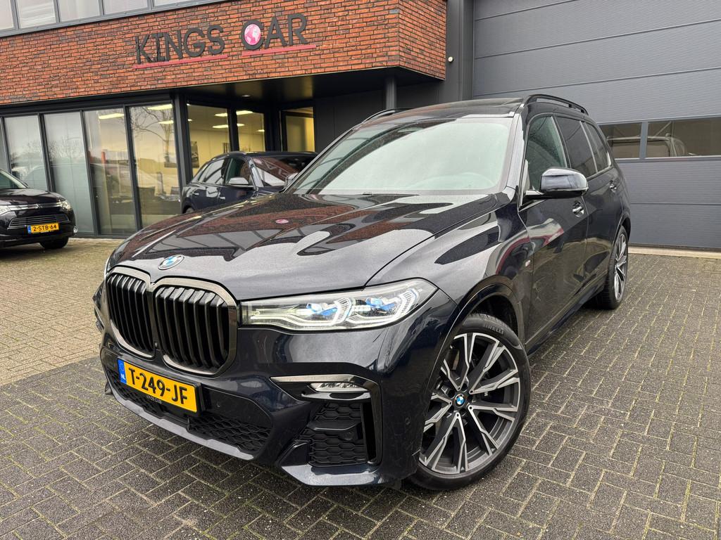 BMW X7 M50d High Executive 7PERS PANO SKYLOUNGE H&K TREKHAAK, Auto's, Automaat, Adaptive Cruise Control, Gebruikt, Euro 6