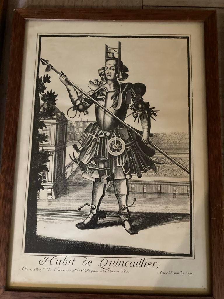 14 Oude Gravures: Ambachten uit de 18e Eeuw, Ophalen
