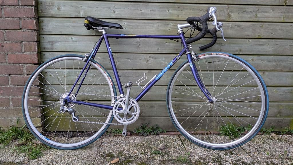 Vintage Giant Peloton Super Lite racefiets 1992, Ophalen, Gebruikt, Giant, 57 tot 61 cm