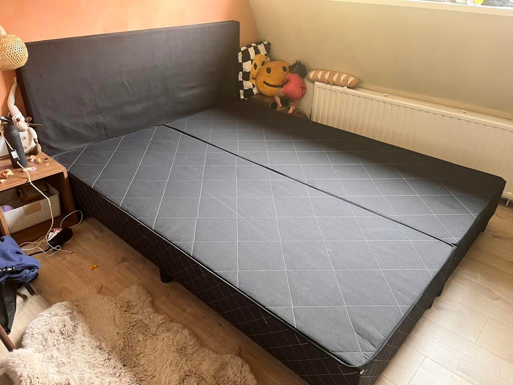 Bed 160/200, Ophalen, Zo goed als nieuw, Tweepersoons