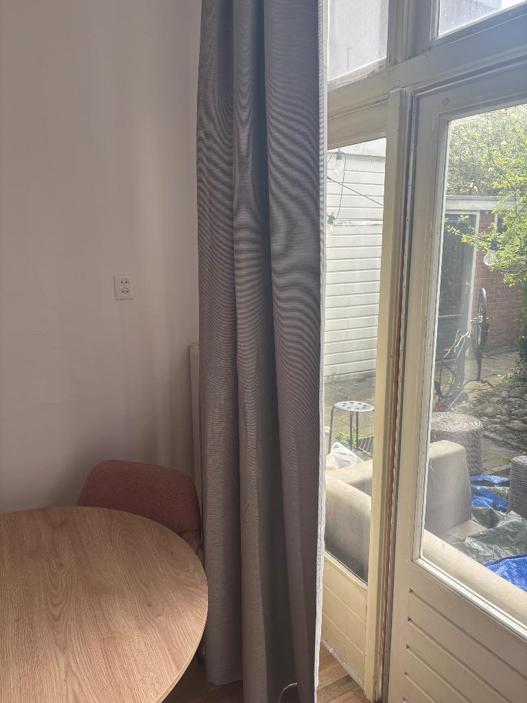 Gordijnen, Huis en Inrichting, Stoffering | Gordijnen en Lamellen, Ophalen, 200 cm of meer, Zo goed als nieuw, 200 cm of meer