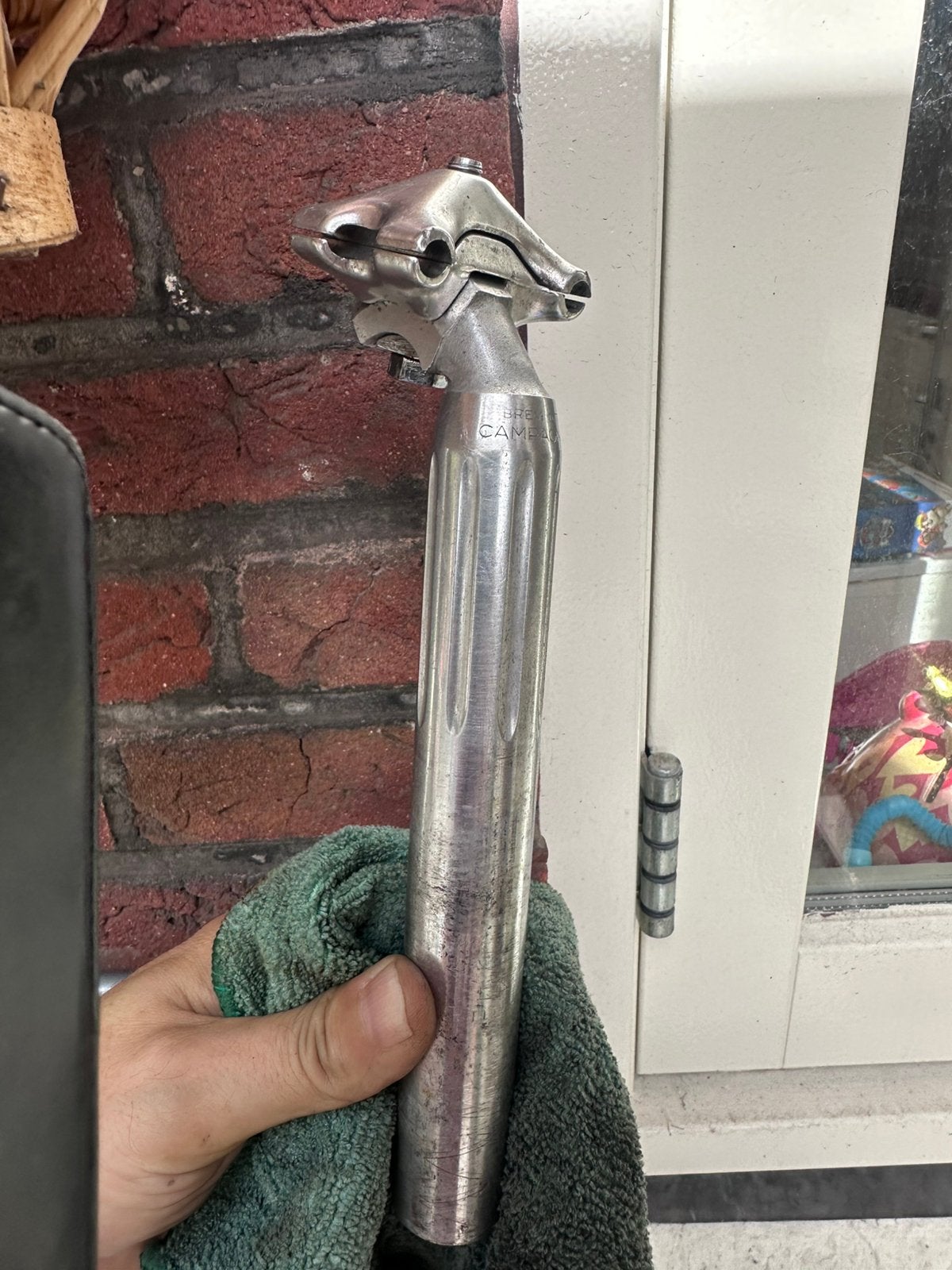 Campagnolo super record zadelpen 27,2, Fietsen en Brommers, Ophalen of Verzenden