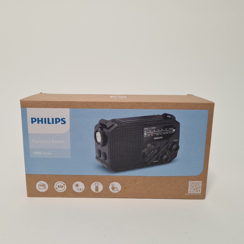 Philips TAR1609 Portable Noodradio | Nieuw, Ophalen of Verzenden, Nieuw, Radio