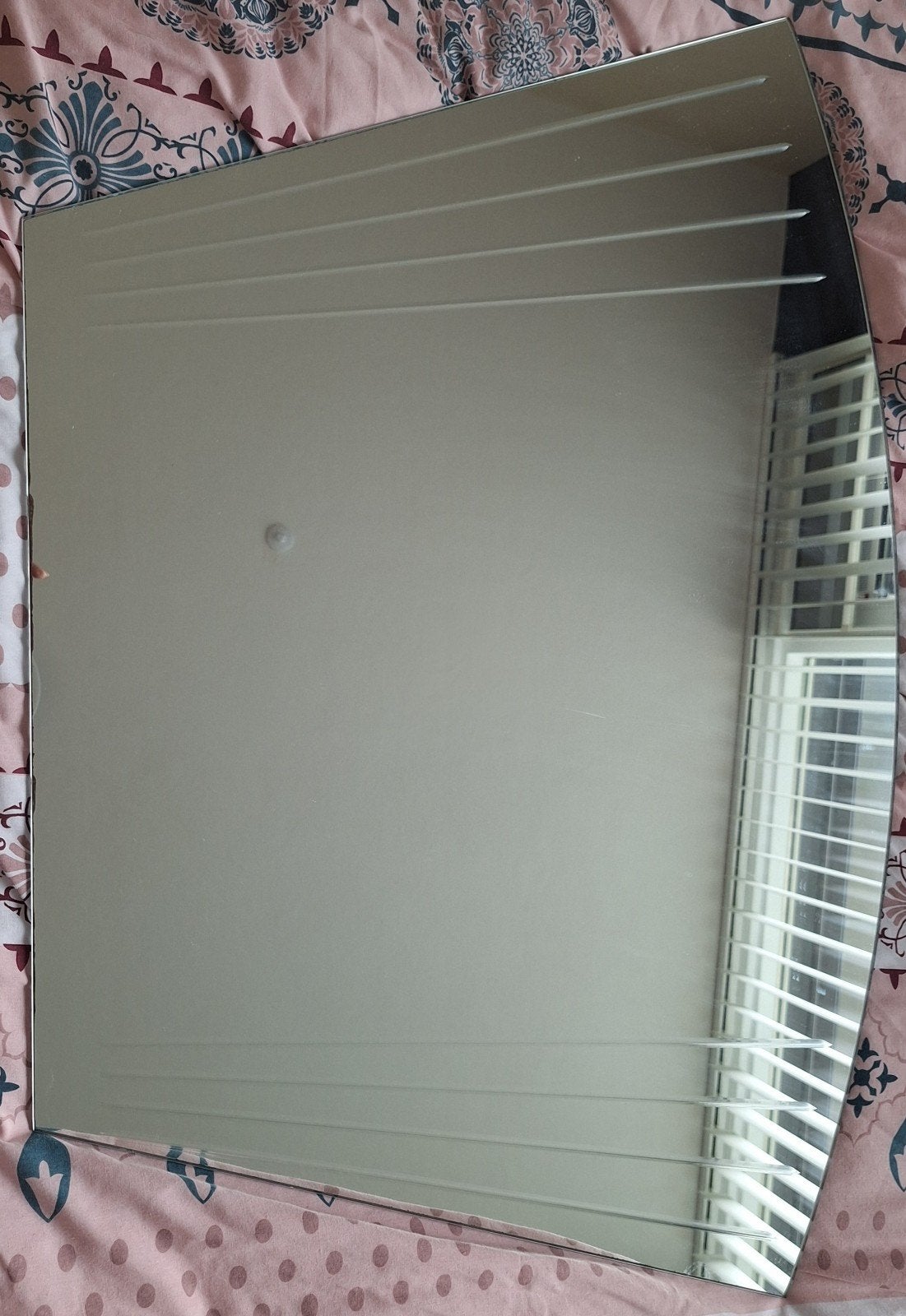 Gebruikte boegspiegel met facetrand, Ophalen, Gebruikt, 75 tot 100 cm, Minder dan 100 cm