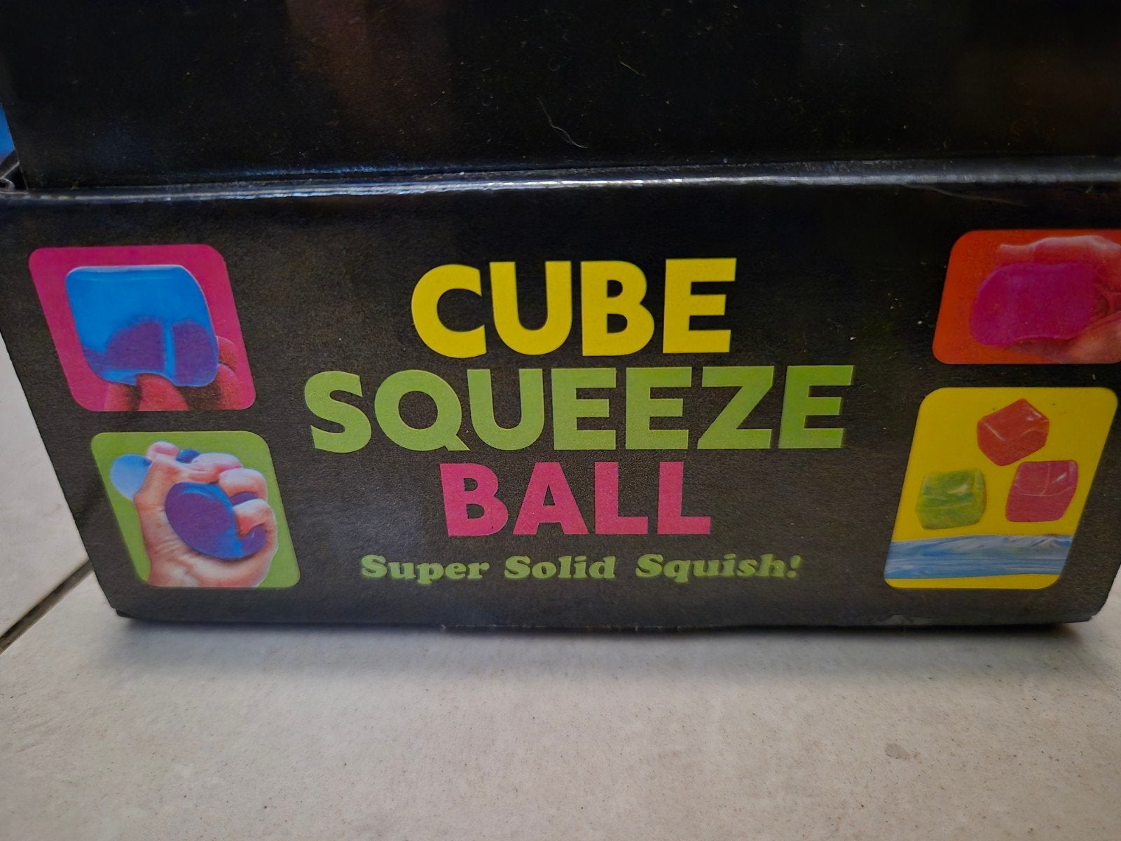Cube Squeeze Ball Super Solid Squish - Stressbal, Ophalen, Nieuw, Jongen of Meisje