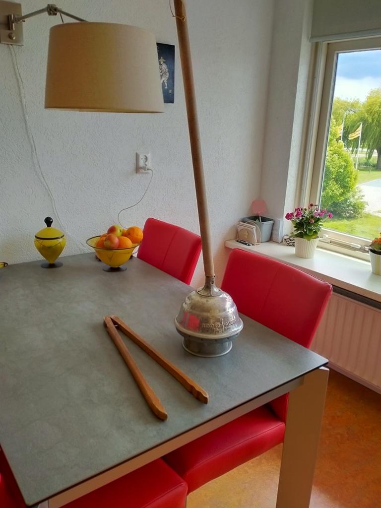Vintage Wasstamper Jaren '30 met Houten Wasknijper, Ophalen of Verzenden