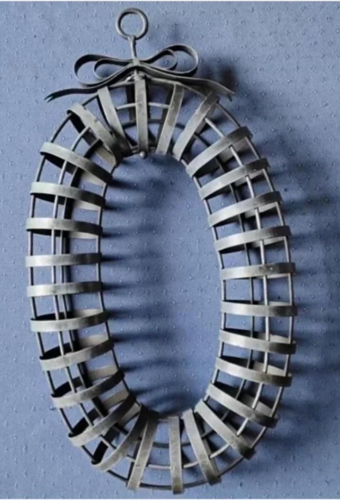 Metalen muur/ deur krans om zelf te vullen, Ophalen, Nieuw