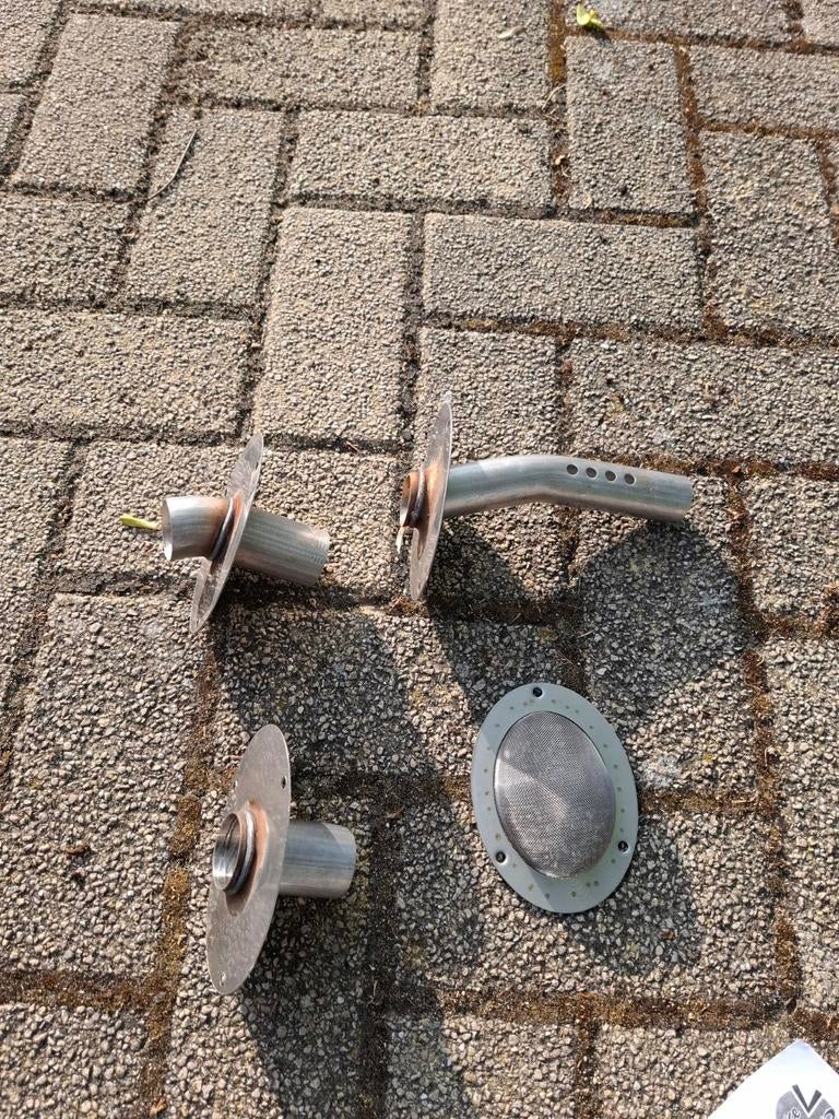 Leovince X3 DB killer/inzetstukken, Ophalen of Verzenden, Gebruikt