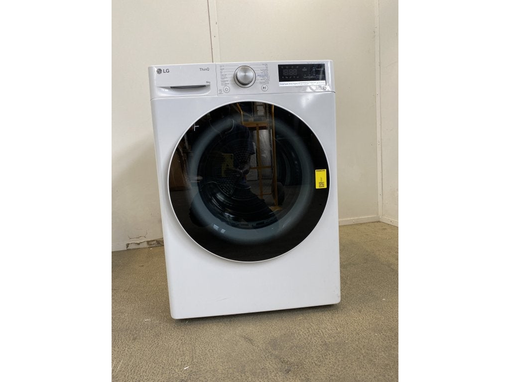 Foto 3 van LG Warmtepompdroger RH80V9AV4N - 8 kg - Energielabel C