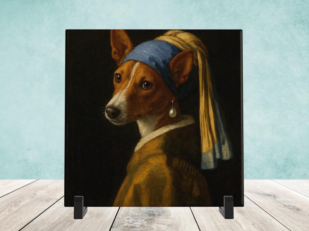 Het Meisje met de Parel - Basenji, Verzenden, Nieuw