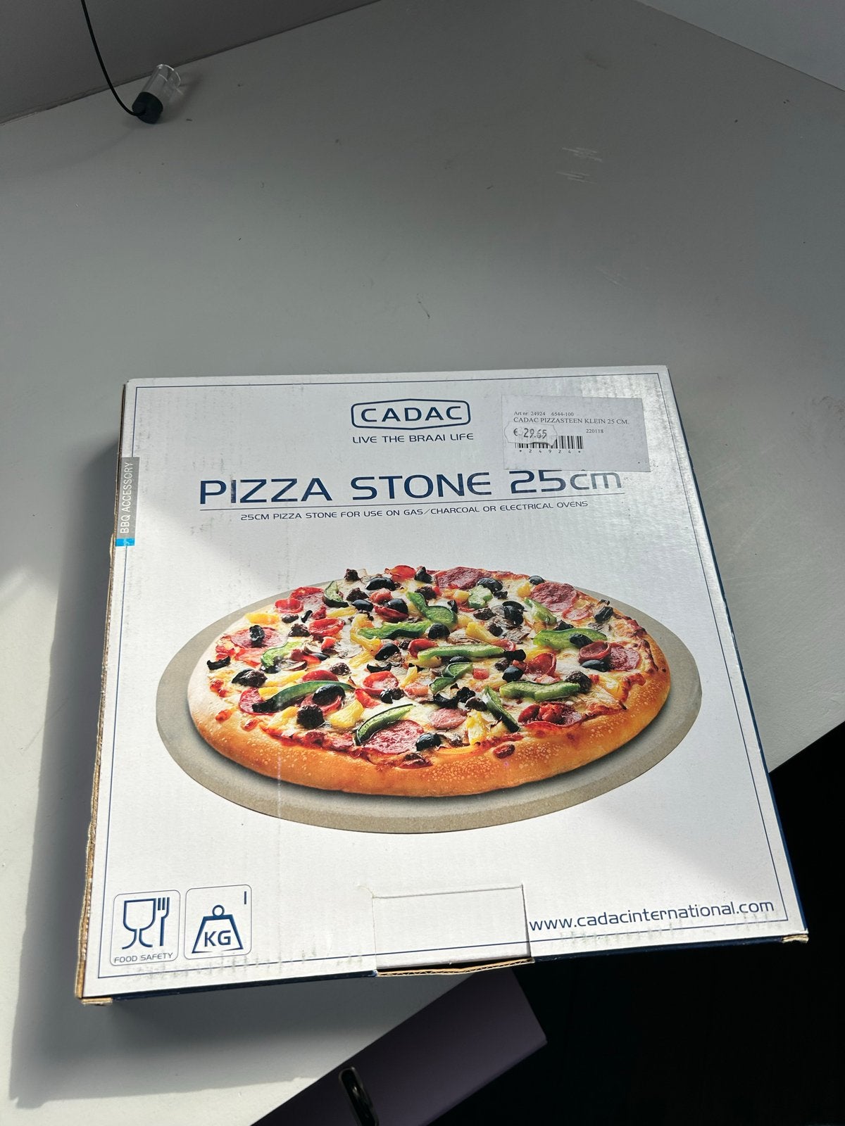 Cadac Pizzasteen 25cm - Nieuw in doos, Ophalen of Verzenden, Nieuw