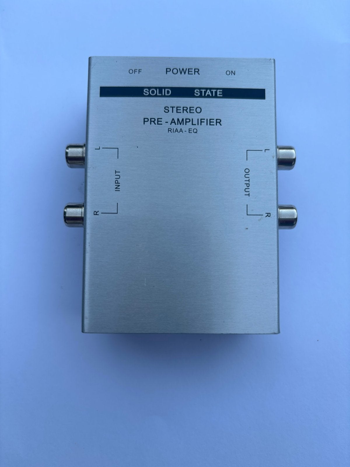 Stereo Voorversterker RIAA-EQ voor Platenspeler, Audio, Tv en Foto, Versterkers en Receivers, Overige merken, Gebruikt, Ophalen of Verzenden