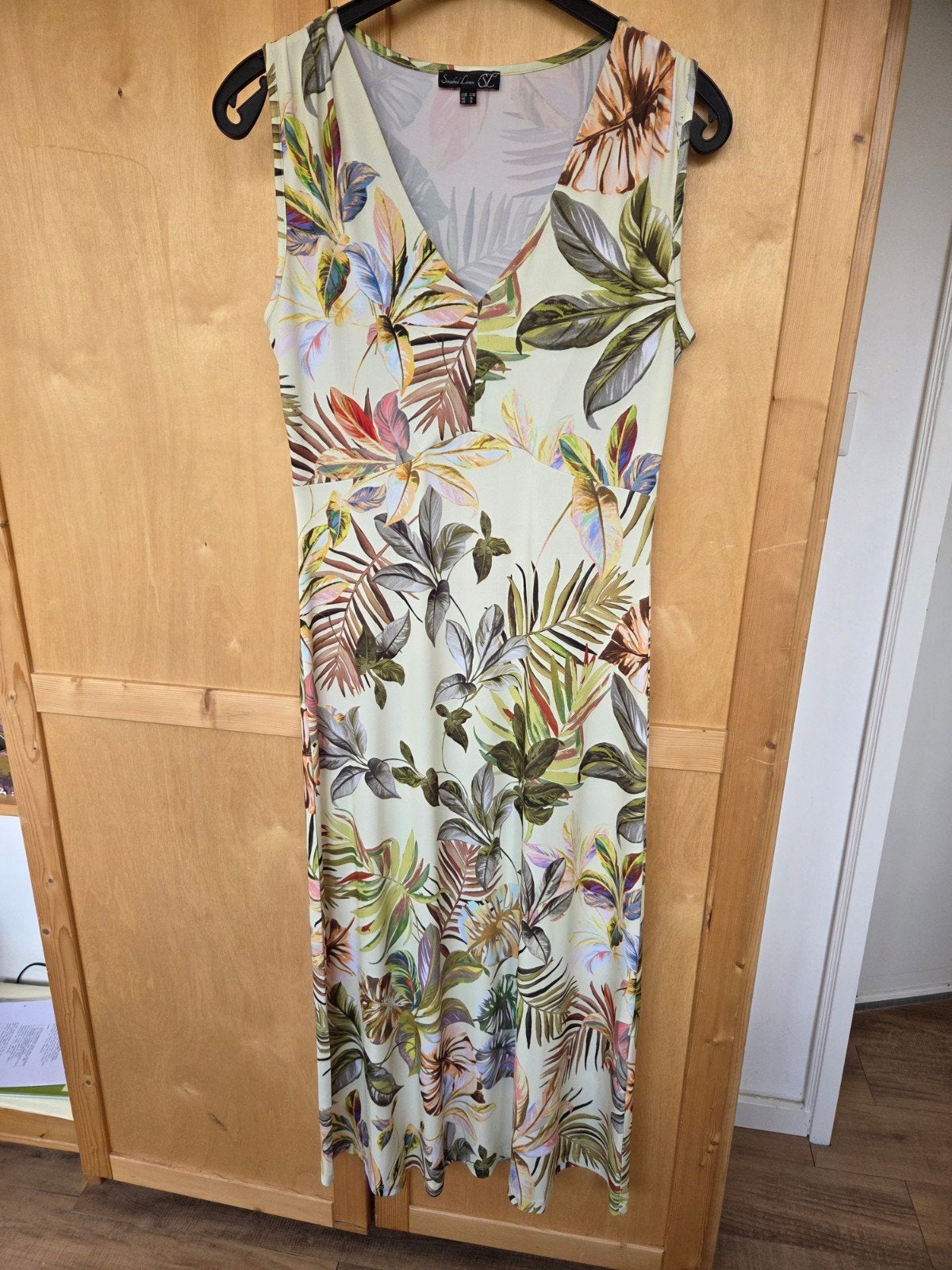 Smashed Lemon maxi jurk met tropische print, maat L/40, Kleding | Dames, Maat 38/40 (M), Meerkleurig, Ophalen of Verzenden, Zo goed als nieuw