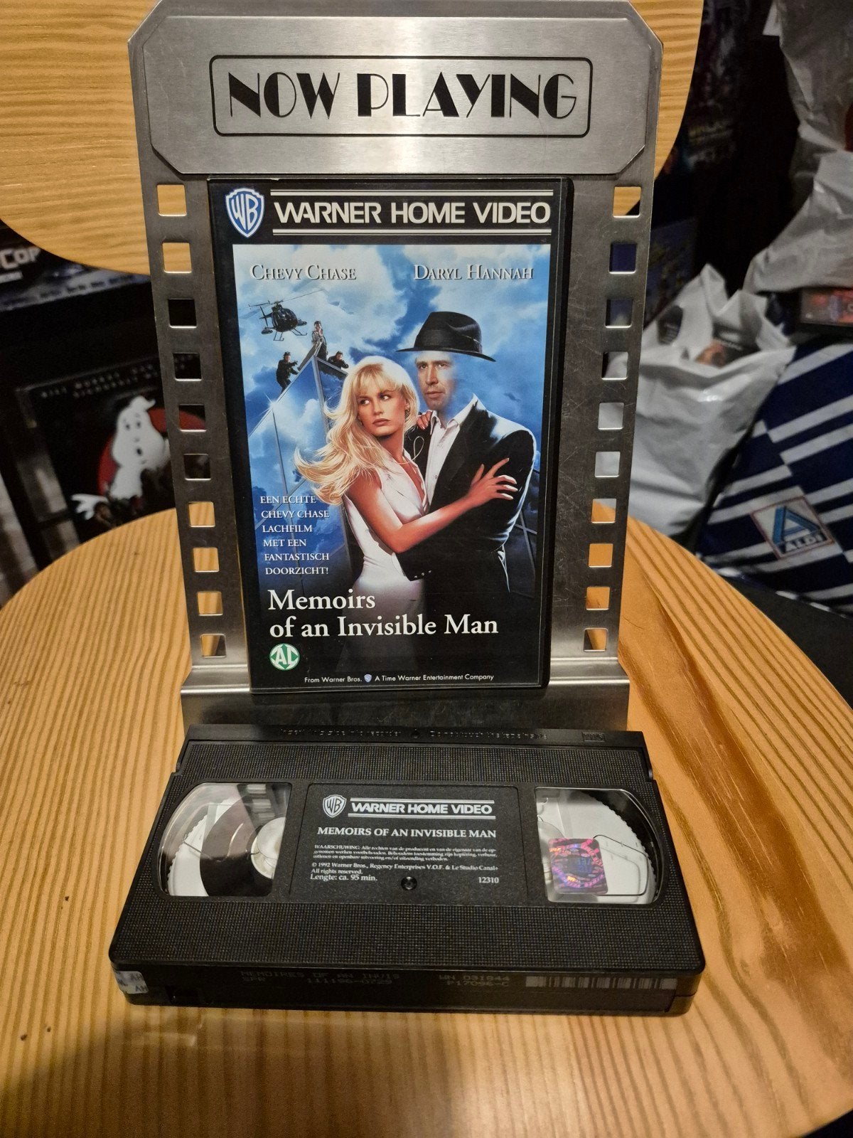 VHS: Memoirs of an Invisible Man (NL ondertiteld), Cd's en Dvd's, Nederlands ondertiteld, Gebruikt, Science Fiction en Fantasy
