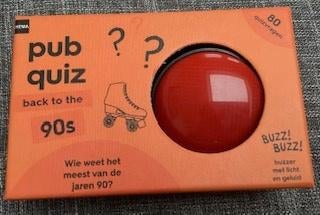Pub Quiz Back to the 90s - code: 8720354781296, Ophalen of Verzenden, Minder dan 500 stukjes, Nieuw, Overige typen