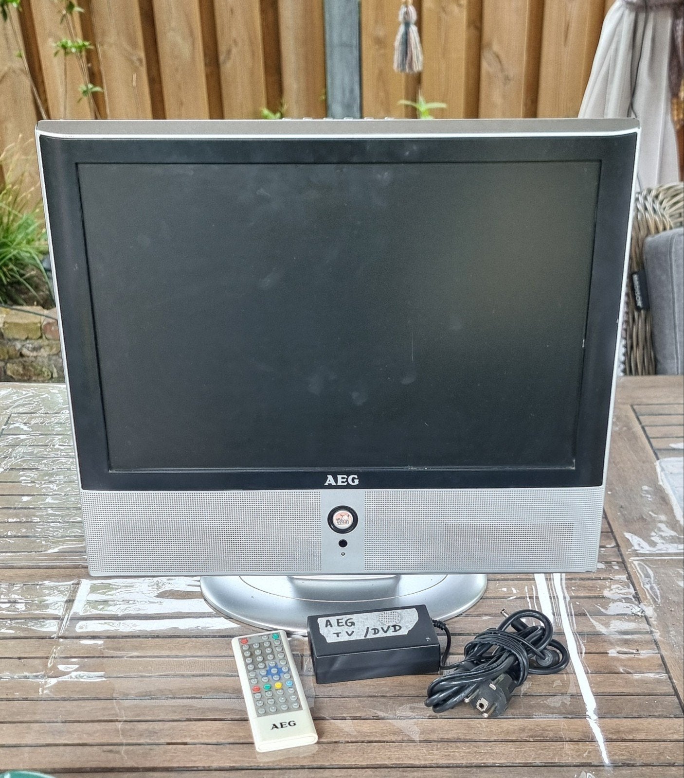 AEG CTV 4848 LCD/DVD TV 19 inch, Overige merken, Gebruikt, Ophalen of Verzenden, 40 tot 60 cm