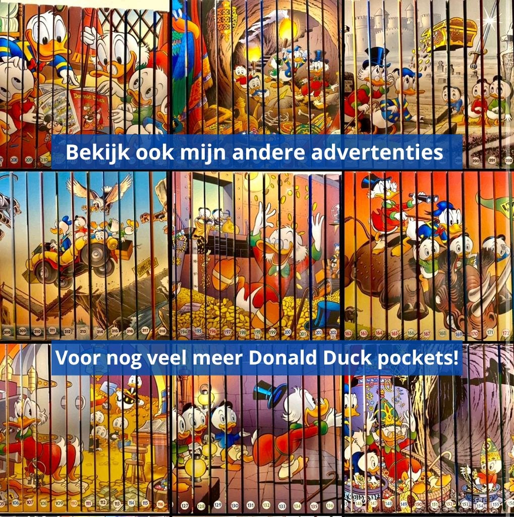 Donald Duck pockets complete rugtekeningen + losse nummers!, Boeken, Complete serie of reeks, Ophalen of Verzenden, Zo goed als nieuw