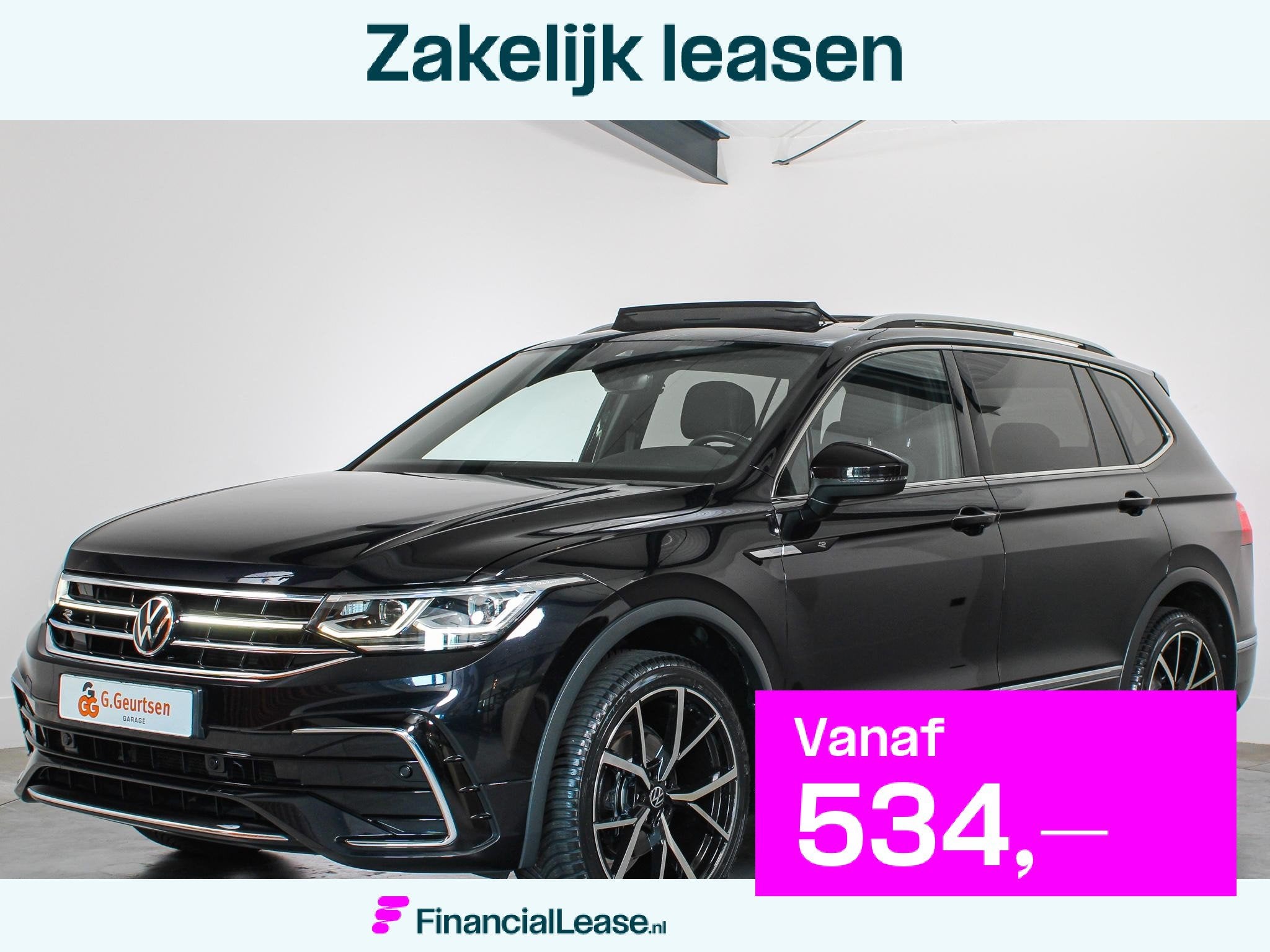 Volkswagen Tiguan Allspace 1.5 TSI R-Line Business+ 7-Persoo, Dealer onderhouden, Stof, 4 cilinders, 150 pk