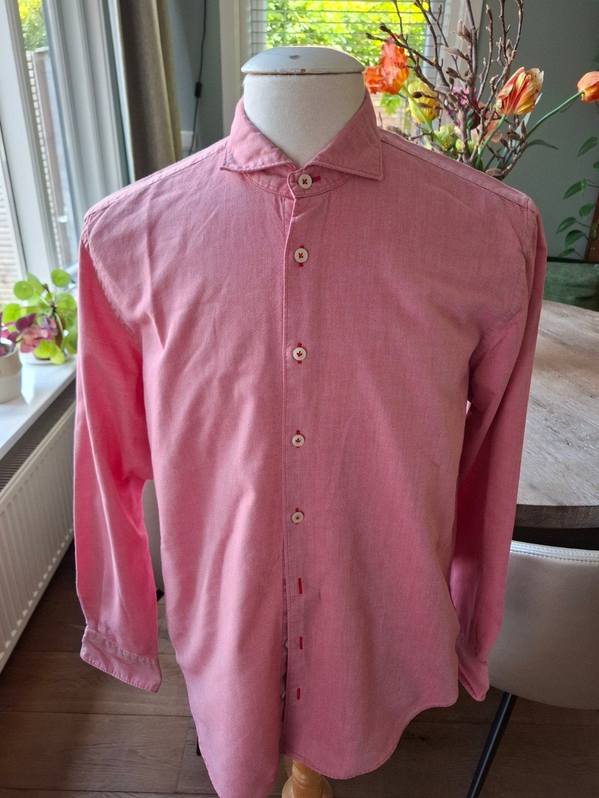 artu napoli overhemd xl, Ophalen of Verzenden, Zo goed als nieuw, Artu Napoli, Roze