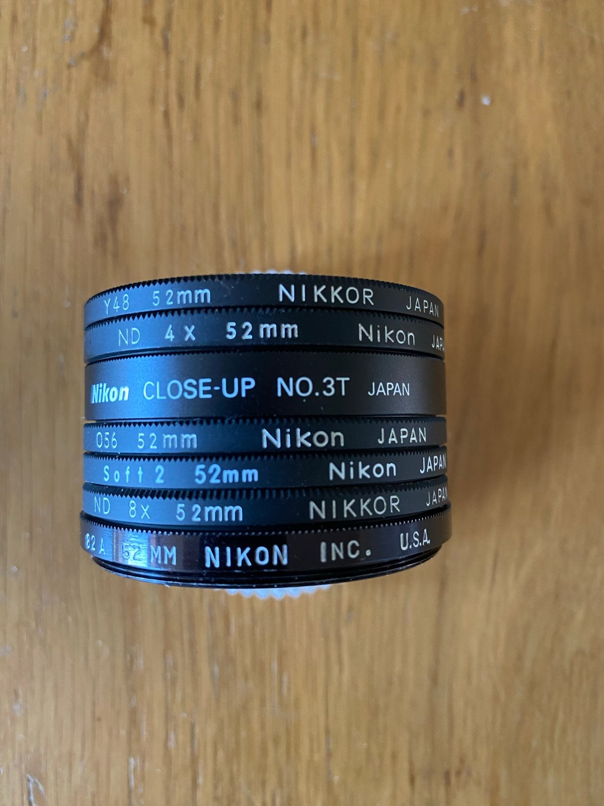 Nikon 52mm Filterset: ND, Close-up, Soft & Kleurfilters, Gebruikt, Nikon, 50 tot 60 mm, Filterset