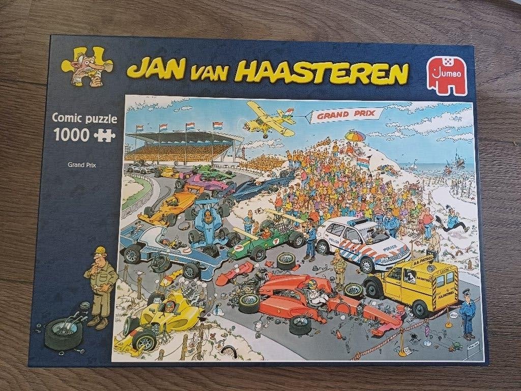 Puzzels wasgij & jan van haasteren, Ophalen of Verzenden, 500 t/m 1500 stukjes, Zo goed als nieuw, Legpuzzel