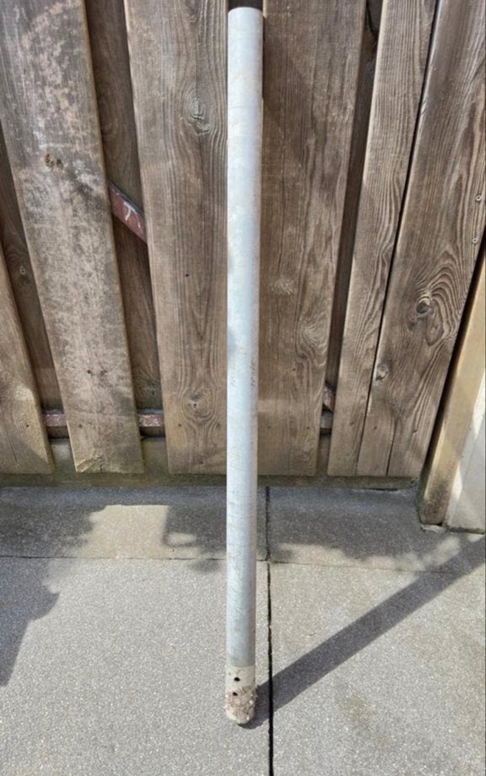 Metalen paal 4,5 cm diameter, 100 cm lengte, 2,3mm dikte, Doe-het-zelf en Verbouw, Ophalen, Gebruikt, Overige metalen