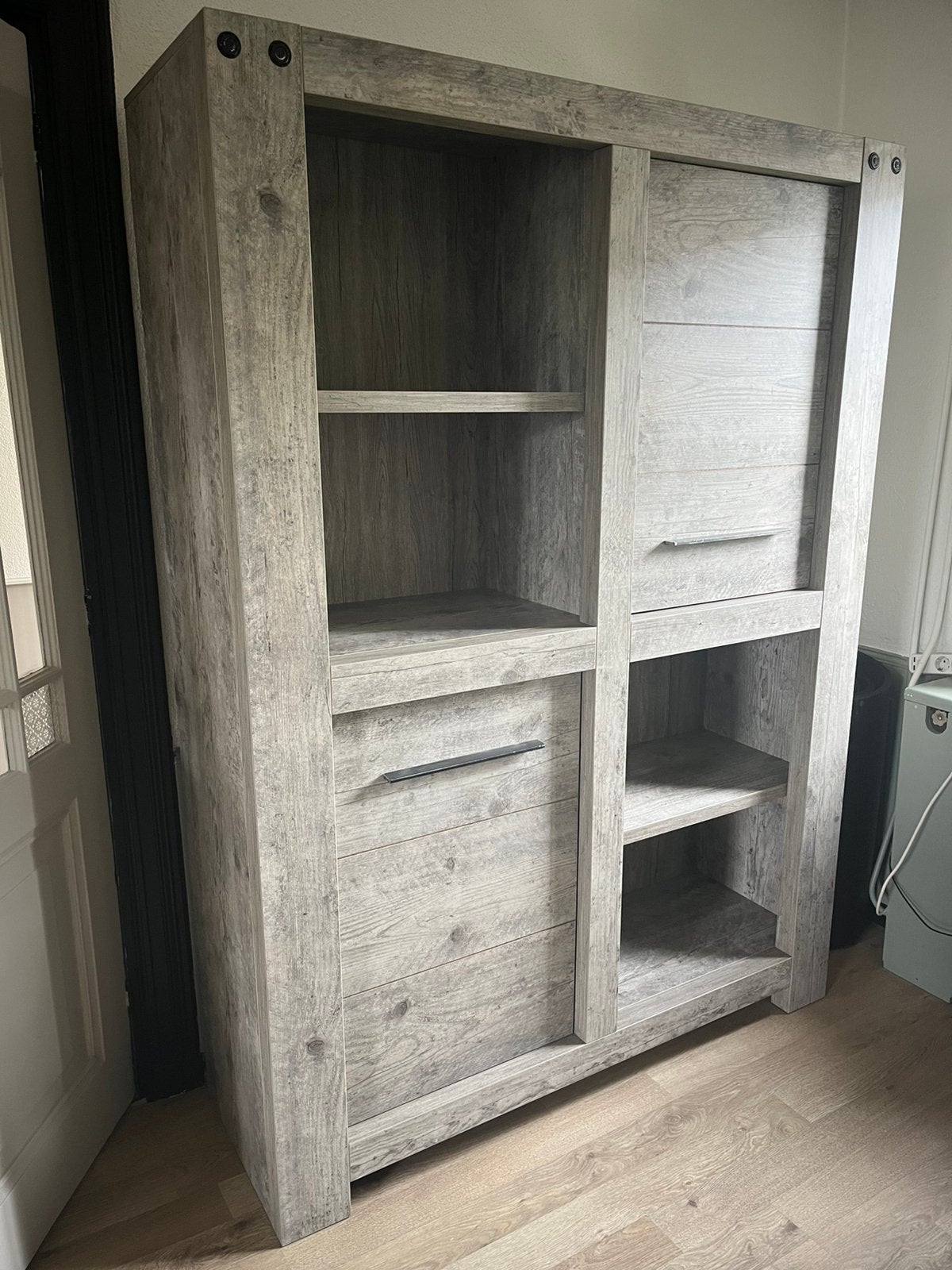 Kast en bijpassend tv meubel, Ophalen, 100 tot 150 cm, Zo goed als nieuw, 150 tot 200 cm
