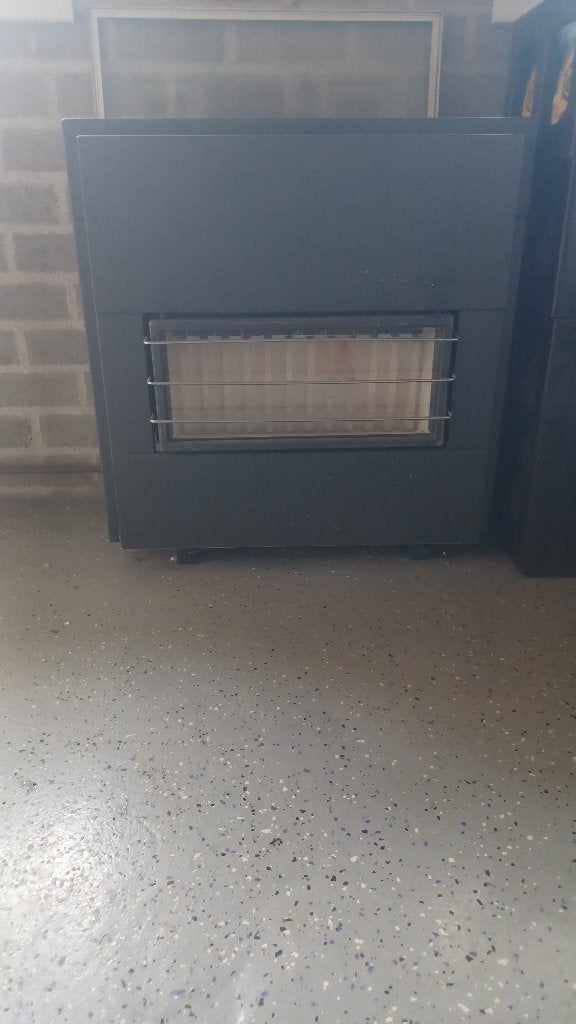 gaskachel, Ophalen, Gebruikt, Gas, Vrijstaand