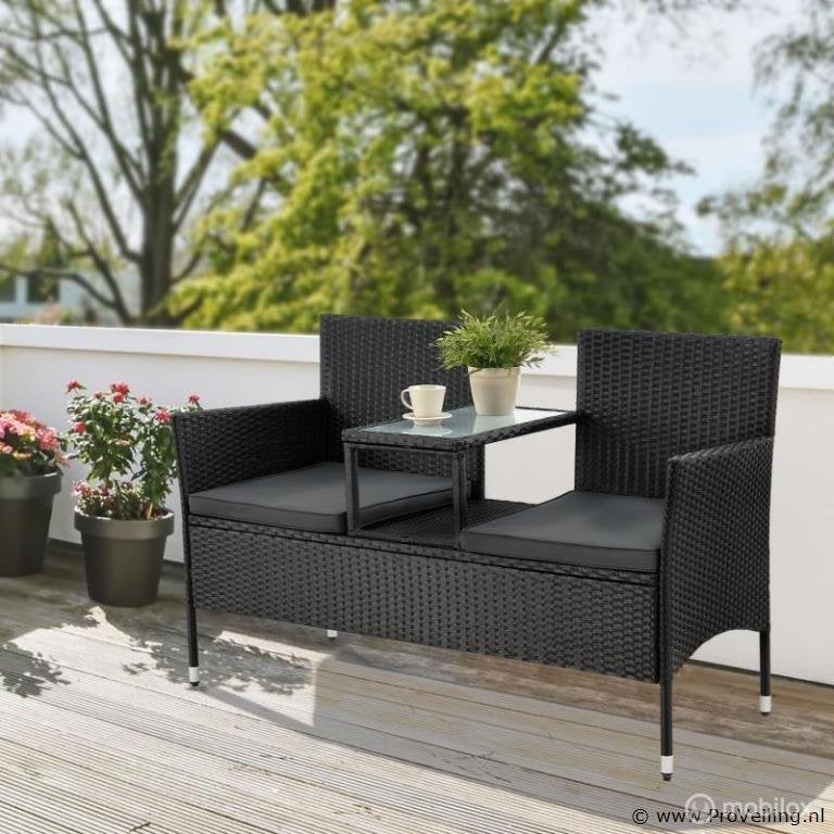 Online Veiling: Tuinbank Monaco 133x63x84cm, Nieuw