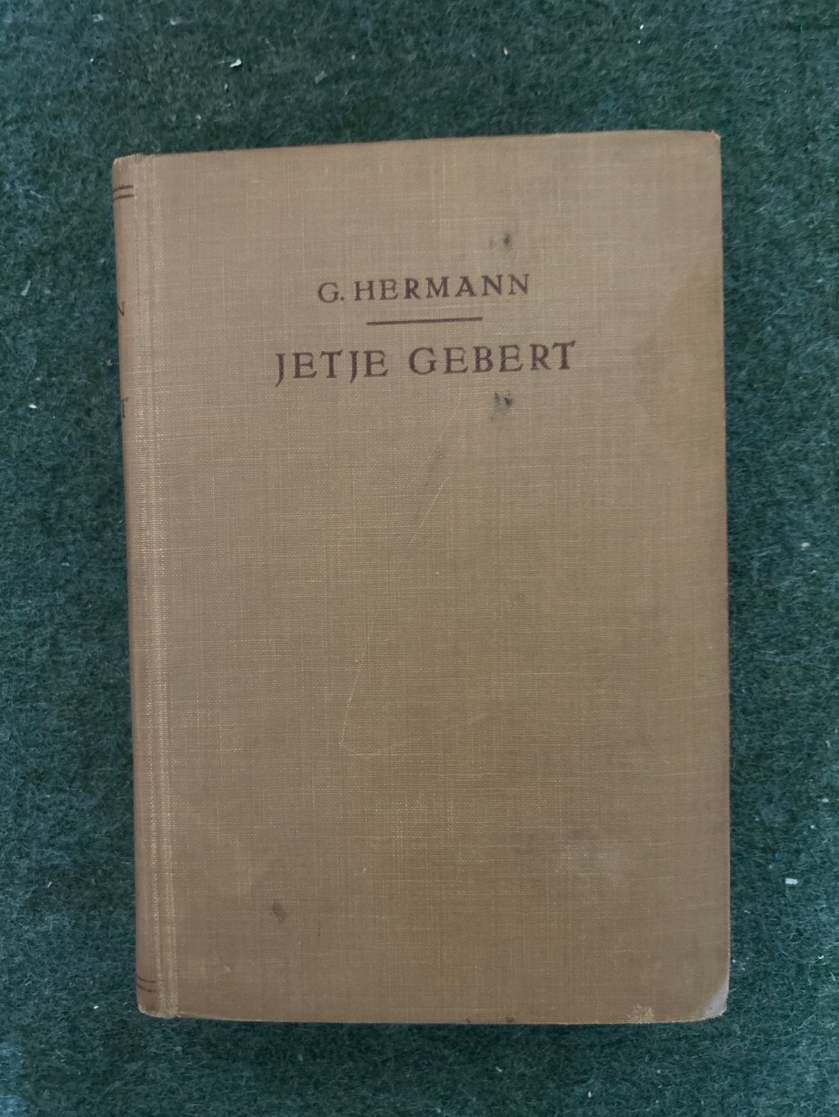 De Geschiedenis van Jetje Gebert - G. Hermann (1935), Ophalen of Verzenden, Gelezen, Nederland