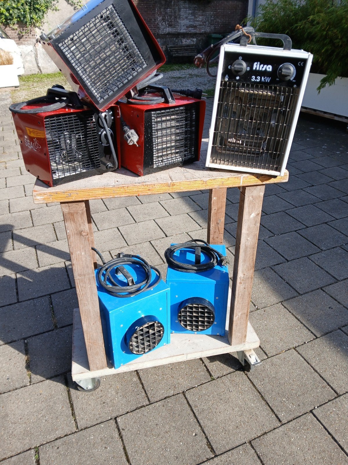 elektrische kachels, Ophalen, 30 tot 80 cm, Gebruikt, Kachel