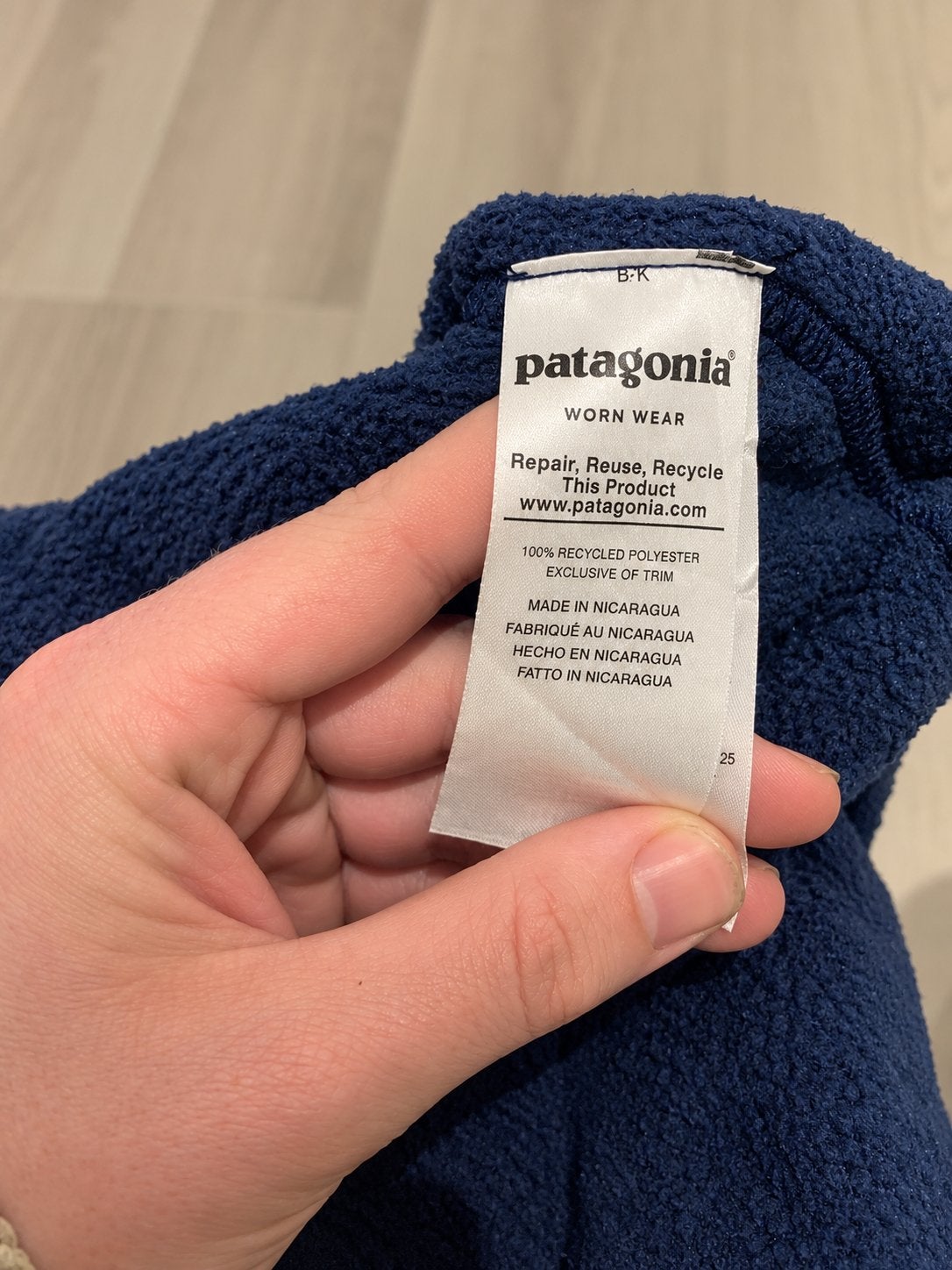 Patagonia Synchilla Fleece Bodywarmer - Donkerblauw Maat M, Patagonia Europe Coöperatief U.A., Directsales.europe@patagonia.com