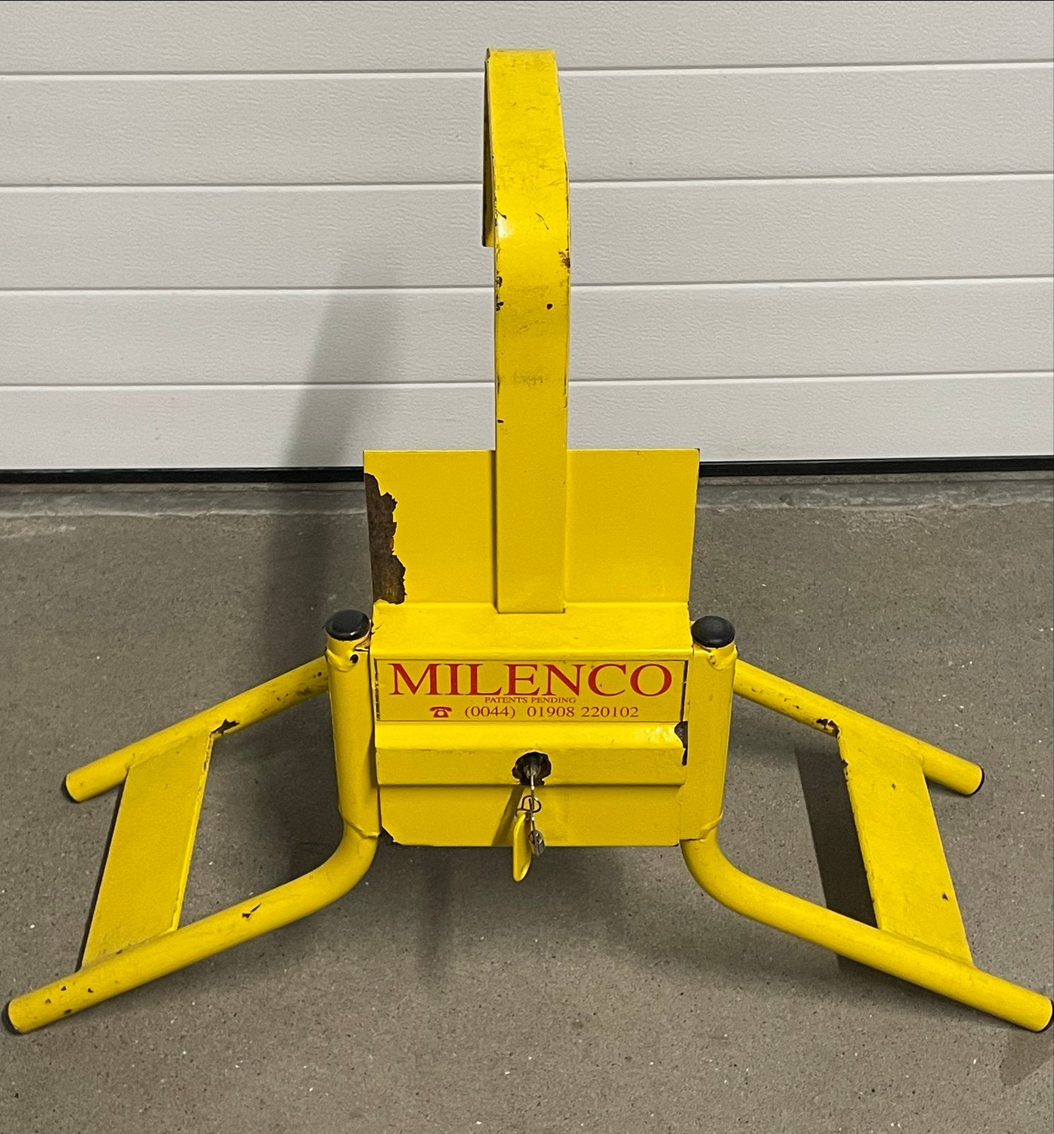 Milenco wielklem - Goede staat, inclusief 2 sleutels, Ophalen, Gebruikt