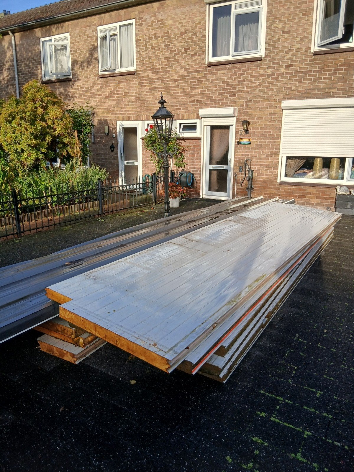 Sandwichpanelen voor diverse toepassingen, Ophalen, Gebruikt, Overige materialen, 20 tot 50 mm
