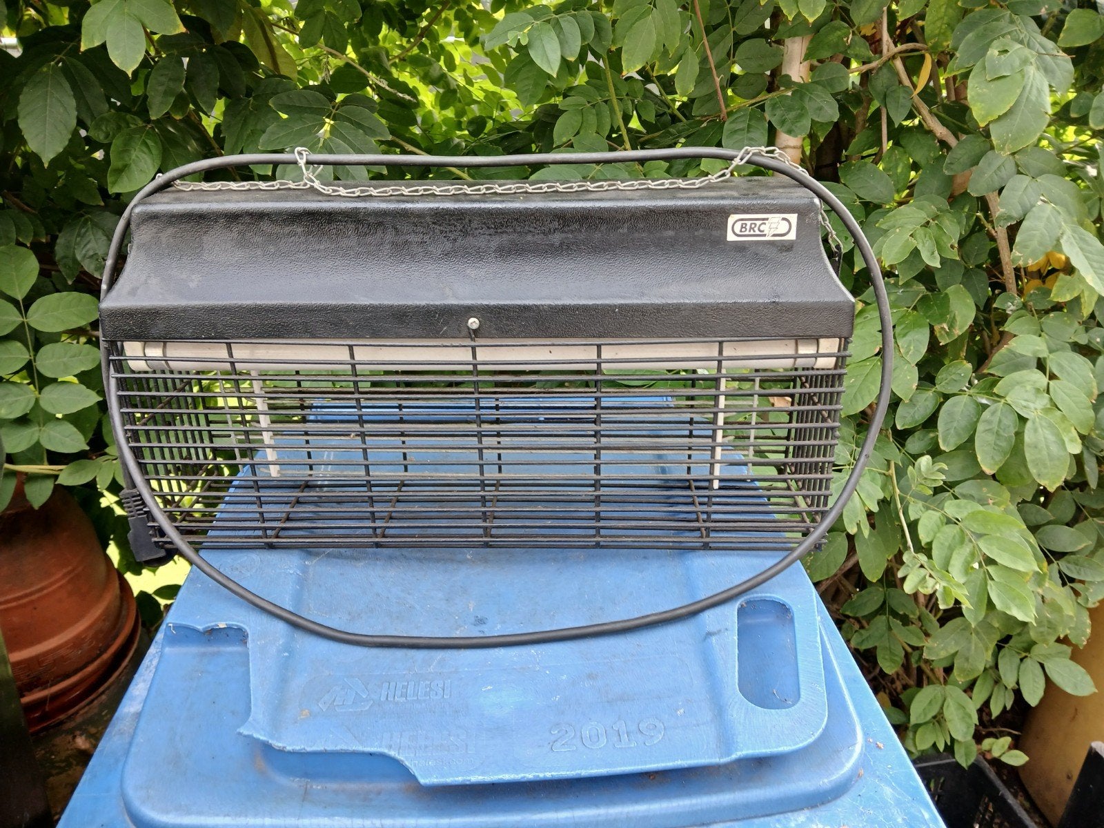 electrische muggen en vliegen verdelger voor terras? of...., Ophalen