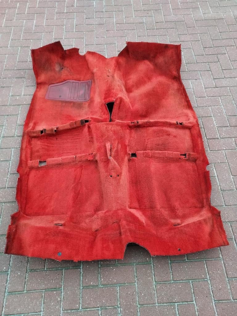 Rood tapijt Renault Super 5 GT turbo, Auto-onderdelen, Ophalen of Verzenden, Gebruikt, Renault