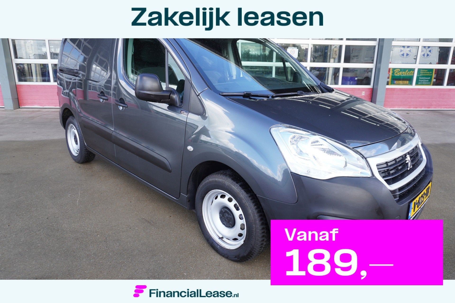 Peugeot Partner 120 1.6 BlueHDi 100pk L1 Premium Trekhaak MA, Voorwielaandrijving, 101 pk, Gebruikt, 4 cilinders