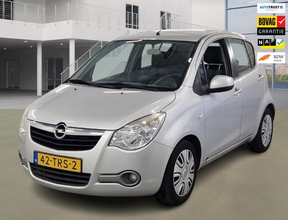 Opel Agila 1.2 Edition Automaat 1e Eig. 86.500 km +NAP NL-au, Stof, 4 cilinders, Origineel Nederlands, Bedrijf