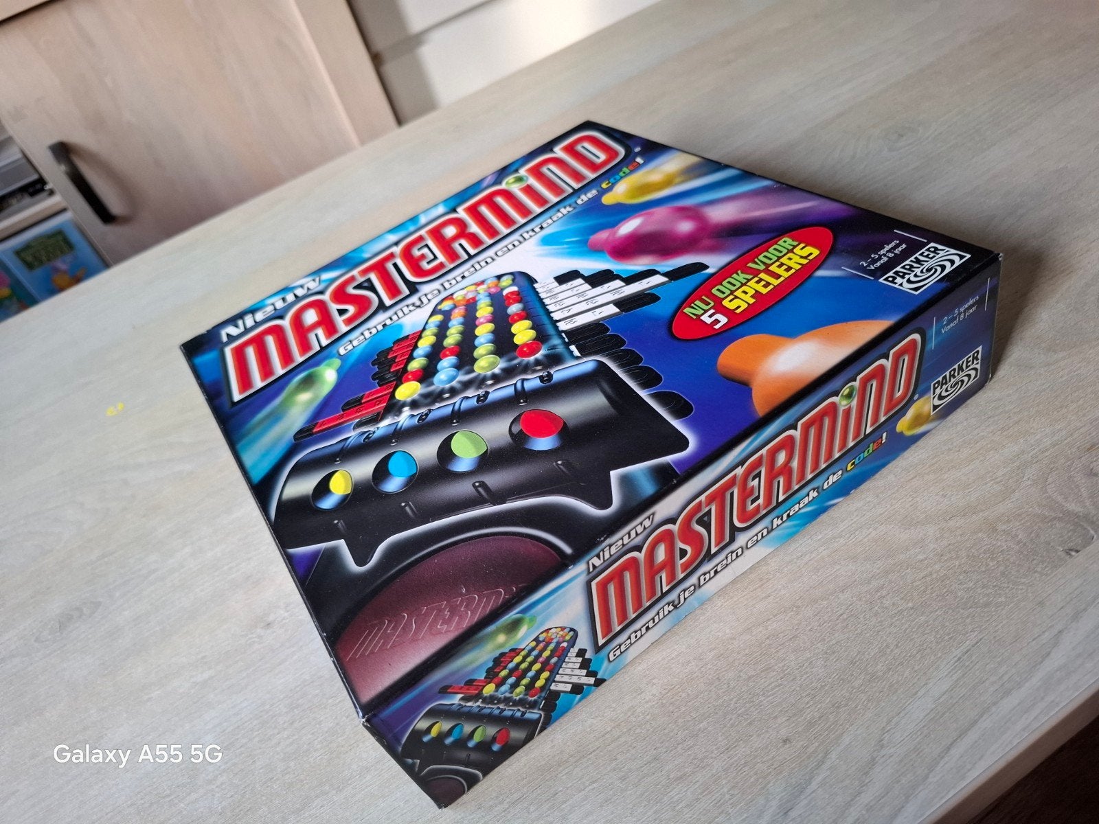 Nieuw Mastermind Bordspel - Kraak de code!, Hobby en Vrije tijd, Gezelschapsspellen | Bordspellen, Parker, Ophalen of Verzenden