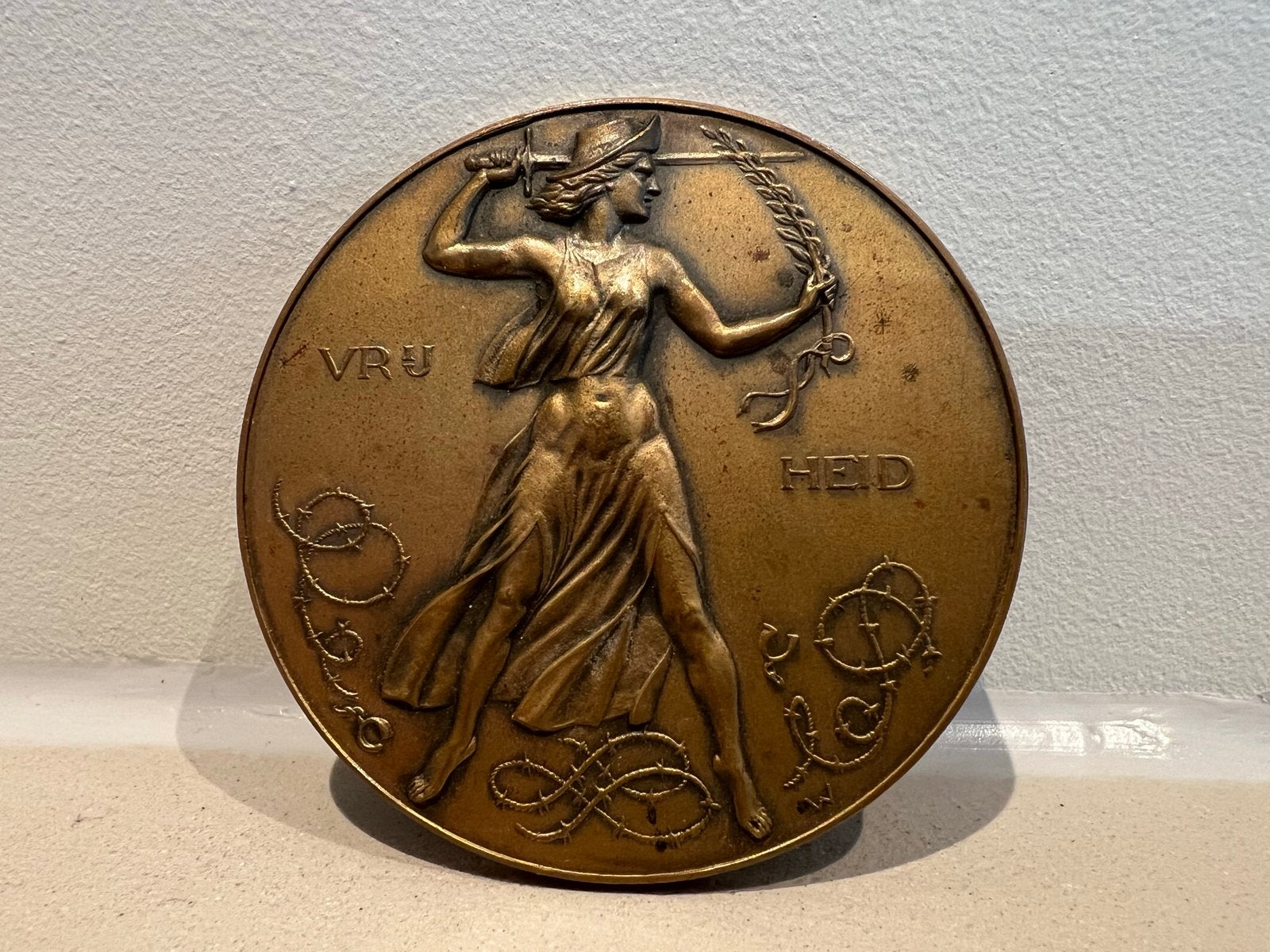 Historische Vrijheidsmedaille 5 Mei 1945 - Brons, Ophalen of Verzenden, Brons, Nederland