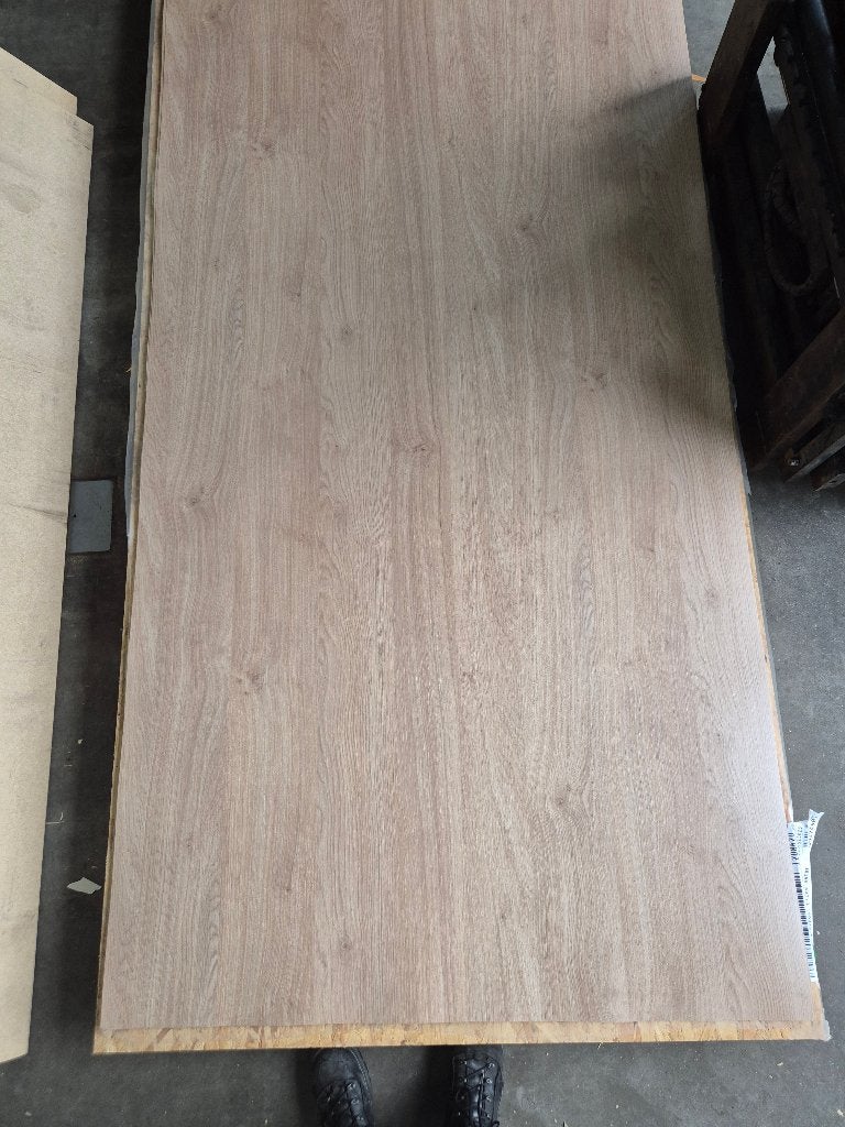 HPL fineer platen 305x131cm eiken motief ( 595 ), Ophalen, HPL, Nieuw, Nb