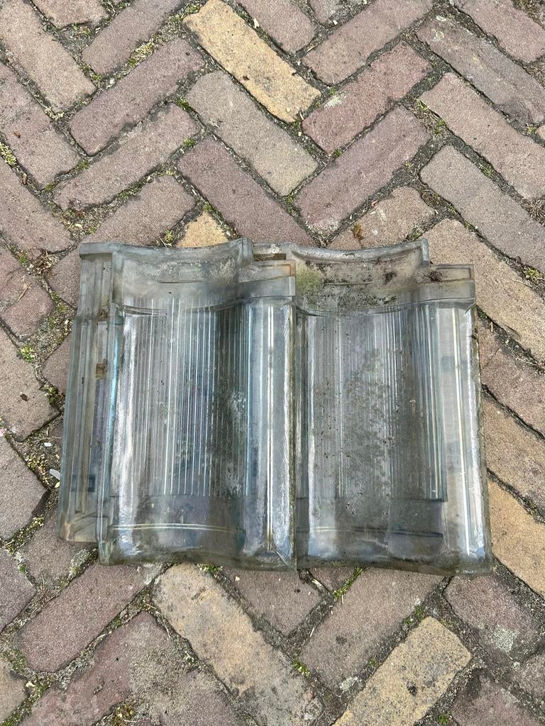 Glazen dakpannen - Uniek voor extra lichtinval, Ophalen, Overige materialen, Overige kleuren, Zo goed als nieuw