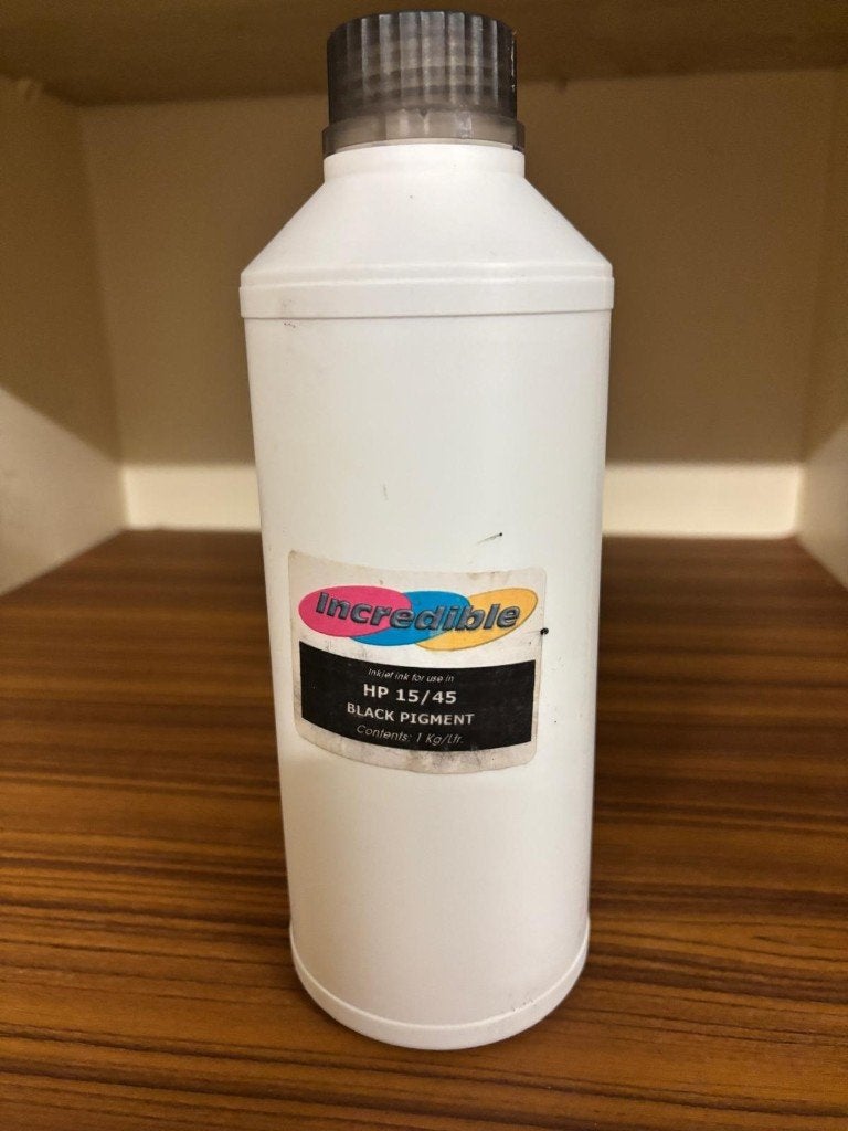 zwarte printerinkt 1 liter, Ophalen, Nieuw, Overige typen, HP