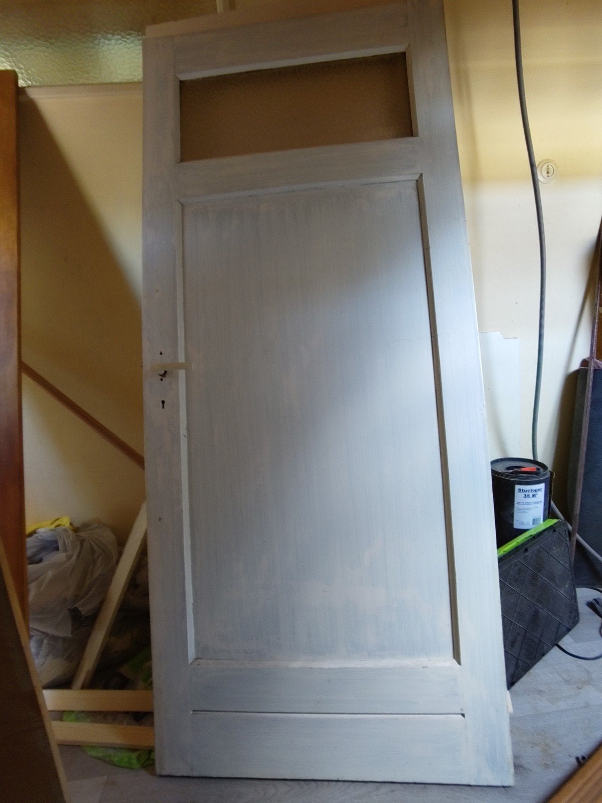 Twee paneeldeuren, Ophalen, Gebruikt, 80 tot 100 cm, Binnendeur