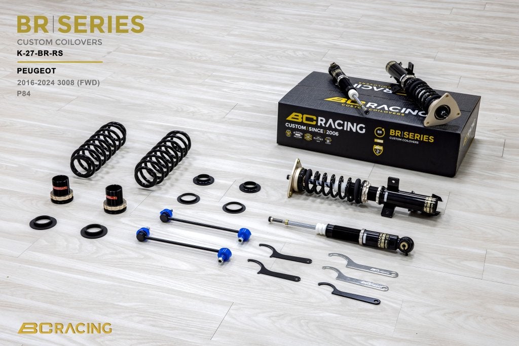 BC Racing schroefset verlaging - Peugeot 3008 FWD 16-24, Ophalen of Verzenden